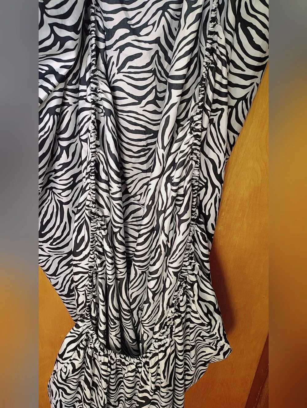 Zebra Bold & Wild Safari Twin Fitted Sheet